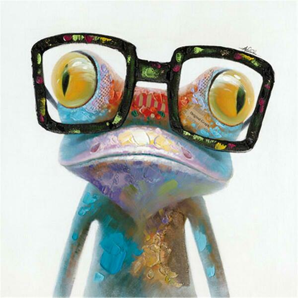Yosemite Home Decor Hipster Froggy Wild Life Painting ARTAC0288